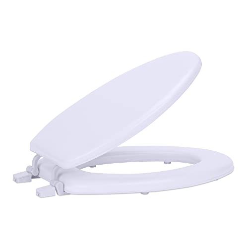 Soft Elongated Vinyl Toilet Seat