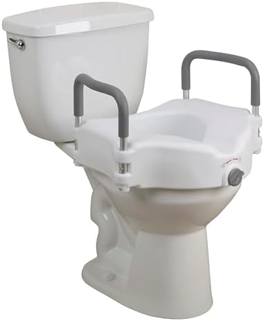 Drive Medical 2-in-1 Raised Toilet view 2