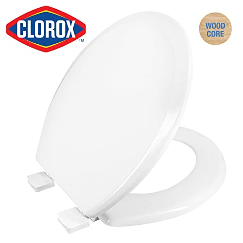 Clorox Round Wood Toilet Seat view 2