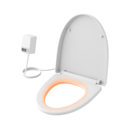 Heated Toilet Seat Elongated V-Shape