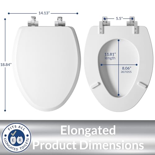 Mayfair Bennett Toilet Seat with view 5