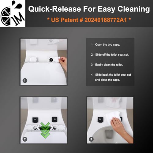 1M Family Toilet Seat Patented view 3