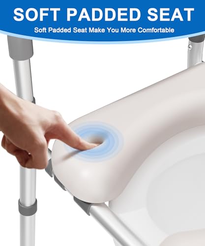 HOMLAND Raised Toilet Seat with view 5