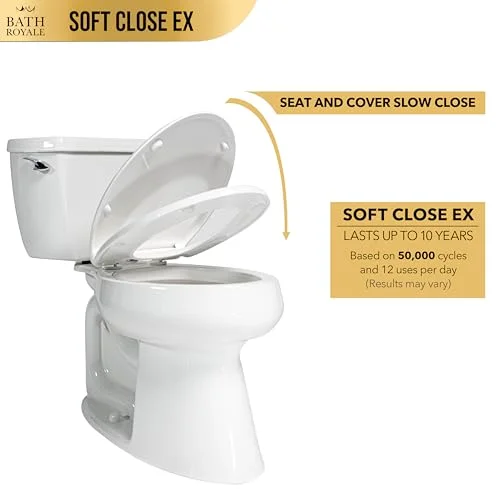 Bath Royale Slow Close Toilet Seat BR501 - view 4