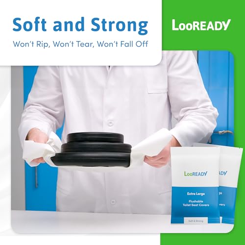 Toilet Seat Covers Disposable Flushable view 5