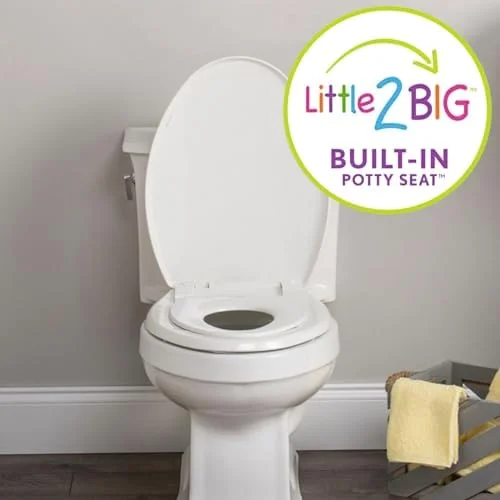 Little2Big Built-In Toddler Potty Training Seat - view 4