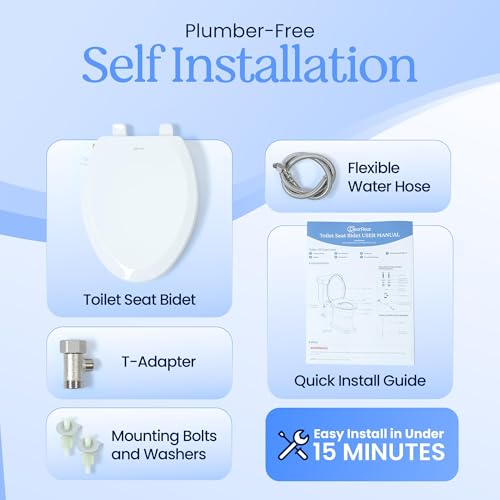 CLEAR REAR Elongated Bidet Toilet view 3