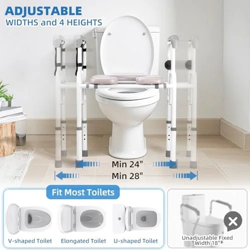 Bariatric Raised Seat - side view