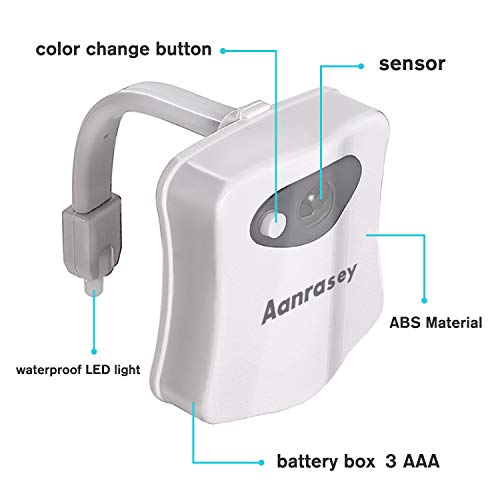 Aanrasey Toilet Night Light Toilet view 5