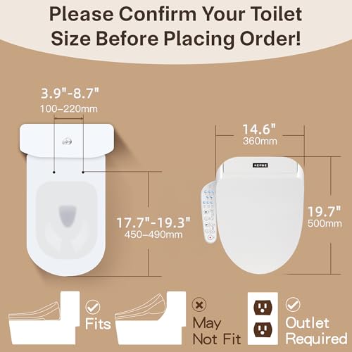 KERDE P30B Bidet Toilet Seat view 5