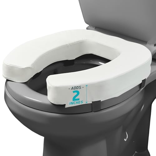 Lunderg Padded Toilet Seat Riser