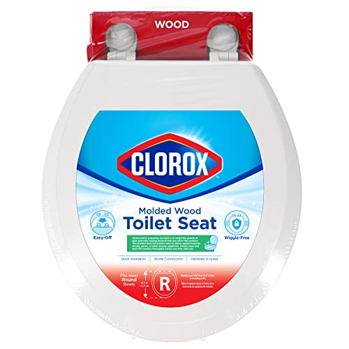 Clorox Round Wood Toilet Seat