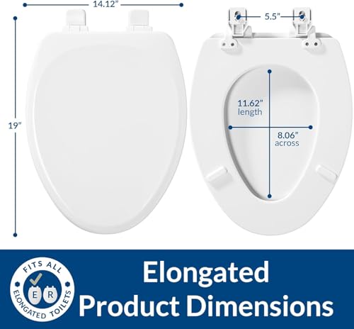 Mayfair Linden Slow Close Toilet Seat - view 5