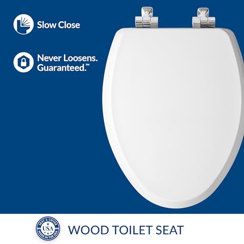 Mayfair Bennett Toilet Seat with view 3