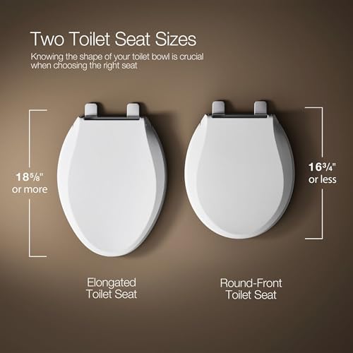 KOHLER Brevia Slow Close Elongated Toilet Seat - view 5