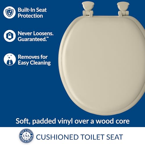 Mayfair Padded Toilet Seat Cushioned view 2