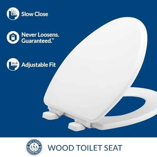 Mayfair Linden Slow Close Toilet Seat - view 3
