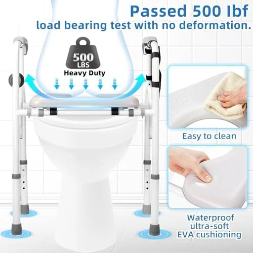 Bariatric Raised Seat - adjustable width